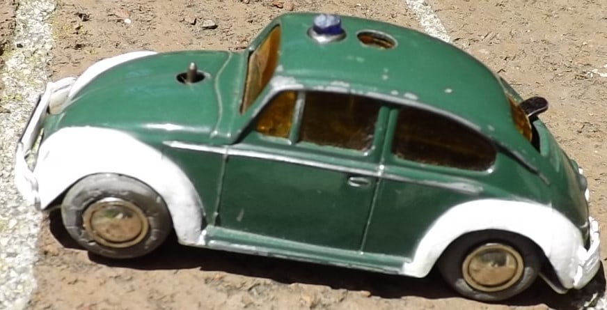 Volkswagen Police Schuco Varianto 3000 (made in Western Germany) c8. - 4