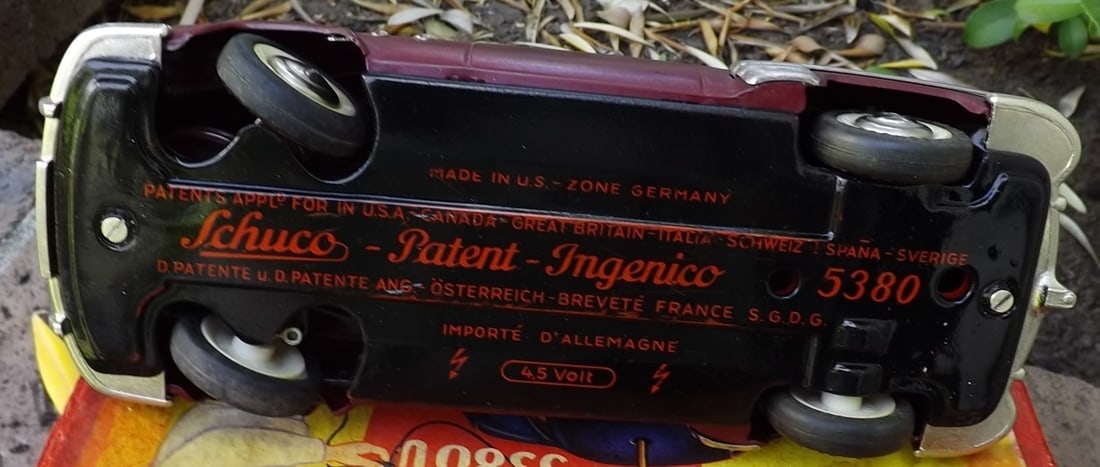 Schuco Ingenico 5380, Made in US Zone Germany , c9 in c6 box,this is the rarer version with the more - 7