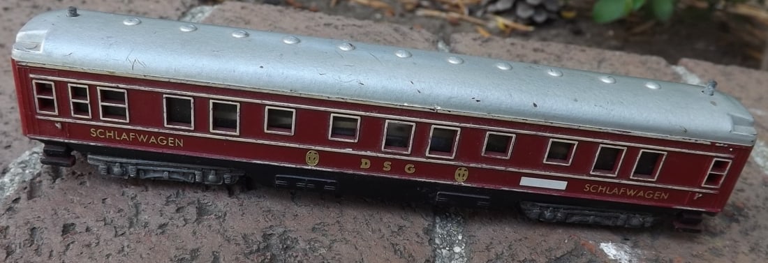 Made in Germany "Rokal" sleeping car, TT scale , c9.: Made in Germany "Rokal" sleeping car, TT scale , c9. Reserve: $12.00 Shipping: Domestic: Flat rate of $15.00 to anywhere within the contiguous U.S. International: Flate rate of $35.00 . International
