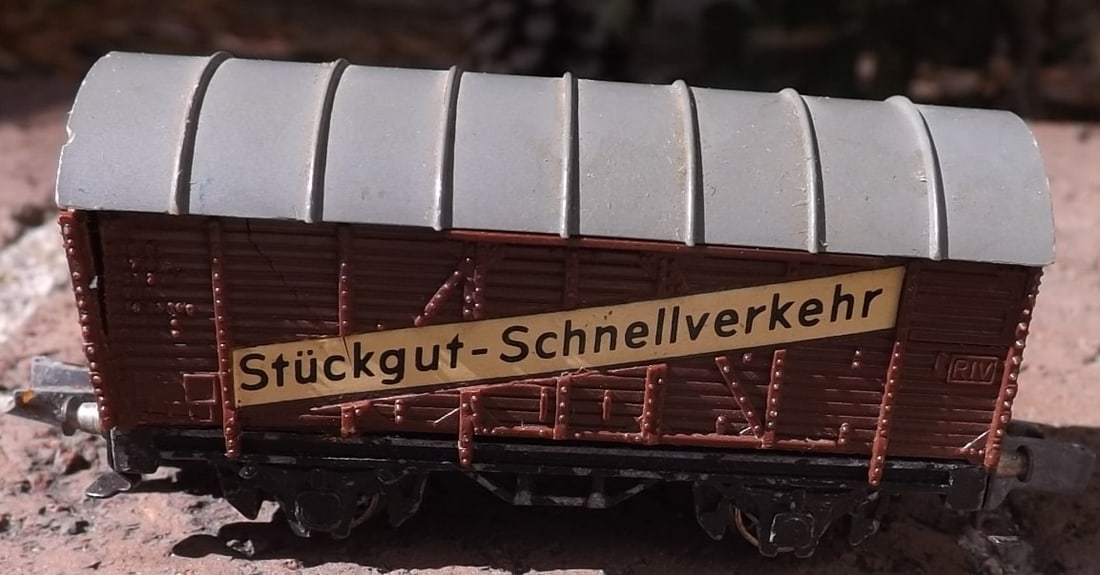 Made in Germany "Rokal" goods car, TT scale , c10.: Made in Germany "Rokal" goods car, TT scale , c10. Reserve: $12.00 Shipping: Domestic: Flat rate of $15.00 to anywhere within the contiguous U.S. International: Flate rate of $35.00 . International