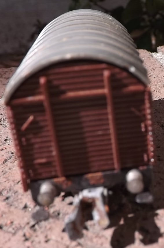 Made in Germany "Rokal" goods car, TT scale , c10. - 2