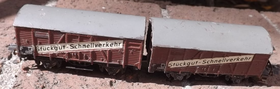 Made in Germany "Rokal" dual goods car, TT scale , c10.: Made in Germany "Rokal" dual goods car, TT scale , c10. Reserve: $24.00 Shipping: Domestic: Flat rate of $15.00 to anywhere within the contiguous U.S. International: Flate rate of $35.00 .
