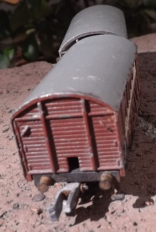 Made in Germany "Rokal" dual goods car, TT scale , c10. - 2