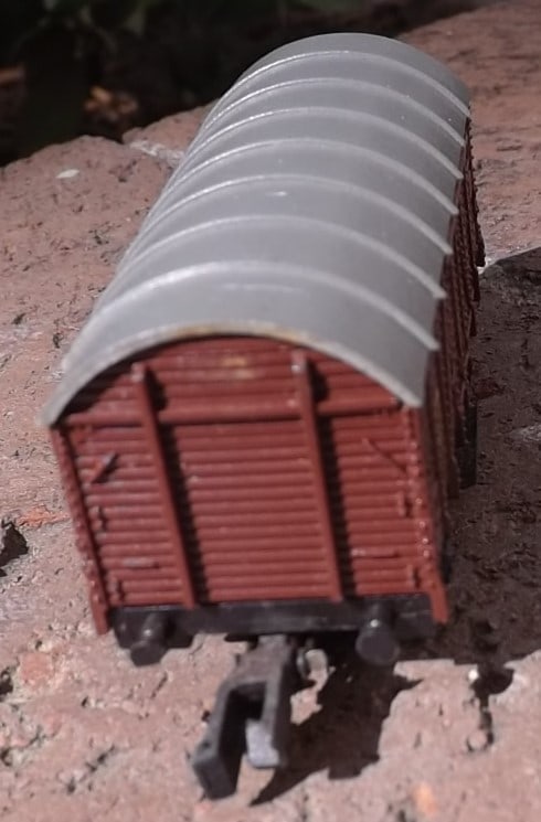 Made in Germany "Rokal" goods car, TT scale , c10. - 2