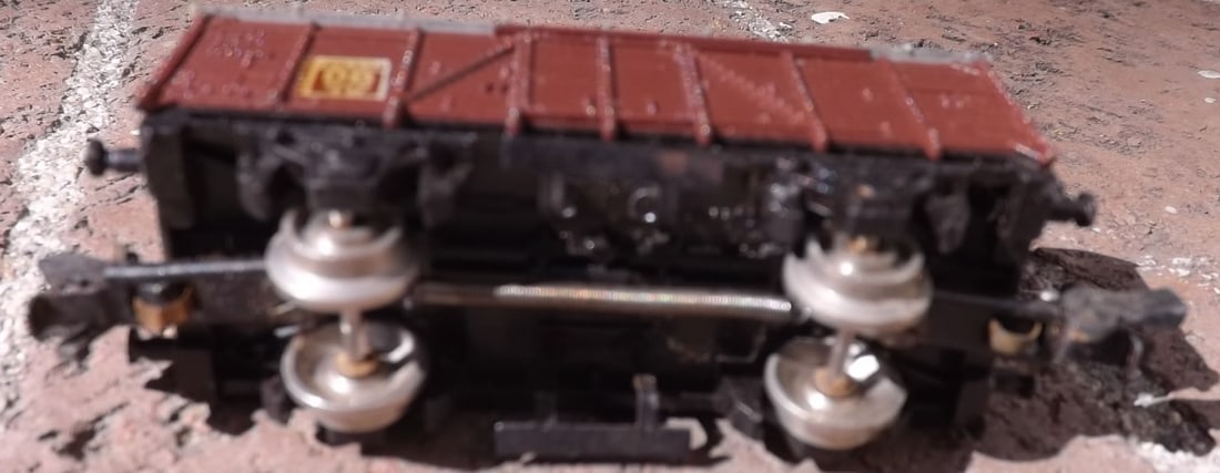 Made in Germany "Rokal" goods car, TT scale , c10. - 5