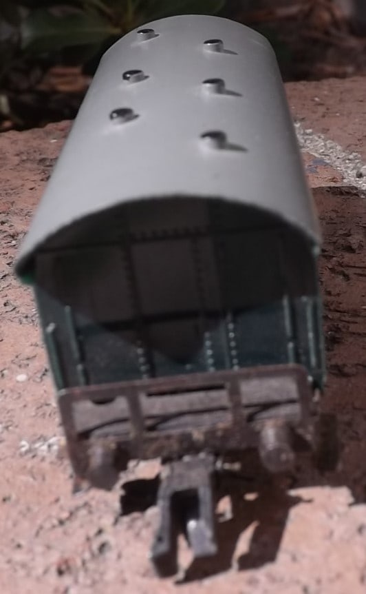 Made in Germany "Rokal" class 2 passenger car, TT scale , c10. - 2