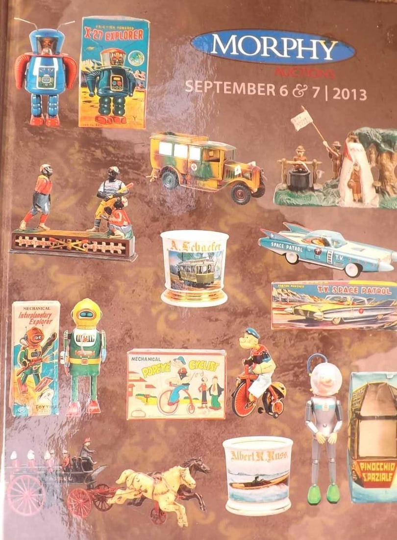 Toy auction catalog.: Toy auction catalog. Reserve: $4.00 Shipping: Domestic: Flat rate of $15.00 to anywhere within the contiguous U.S. International: Foreign shipping rates are determined by destination. International sh