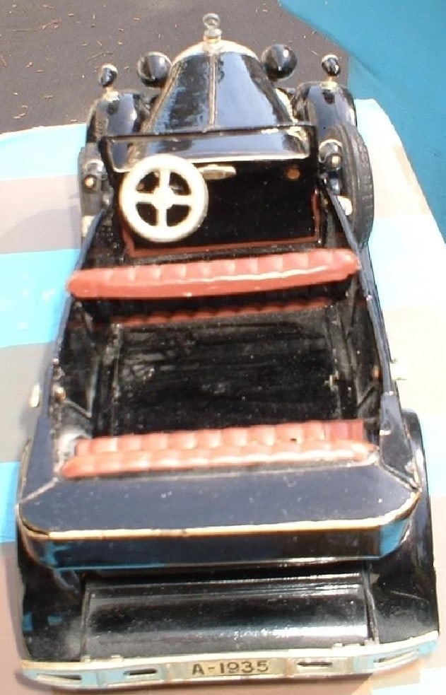 Hitler Mercedes by Tippco (Made in Germany 1936), windup, c10,. - 5