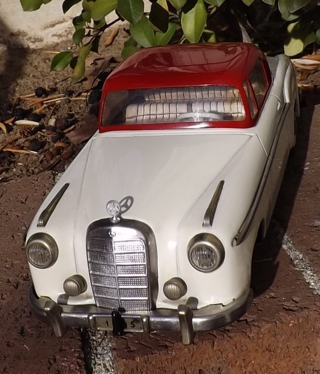 Schuco Rolfix 1080 (Made in Germany 1960), windup through a unique pull cord system, the rarest red: Schuco Rolfix 1080 (Made in Germany 1960), windup through a unique pull cord system, the rarest red top white body color combination (only 250 were made) , c9. Reserve: $1,439.00 Shipping: Domestic: