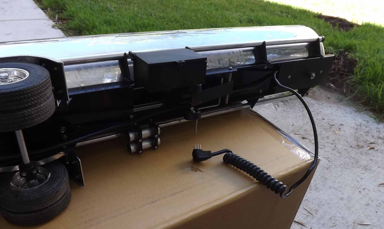 Wedico 1:14 tractor with gas tank, Made in Germany (1998-9), completely wired for sped control, - 15