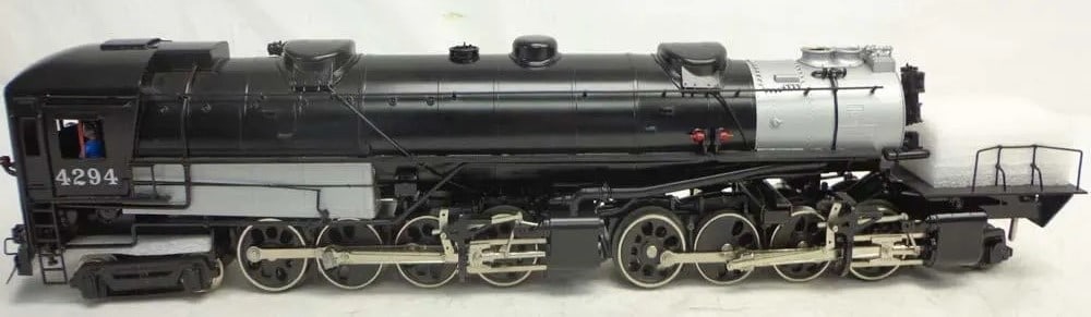 Williams brass #7002 Southern Pacific 2-8-8-4 Cab Forward in OB, all brass ,gauge O, electric,c10 in - 4