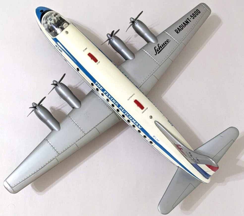 Schuco Radiant 5600 KLM , the very much sought after Vickers Viscount plane type, with complex - 2