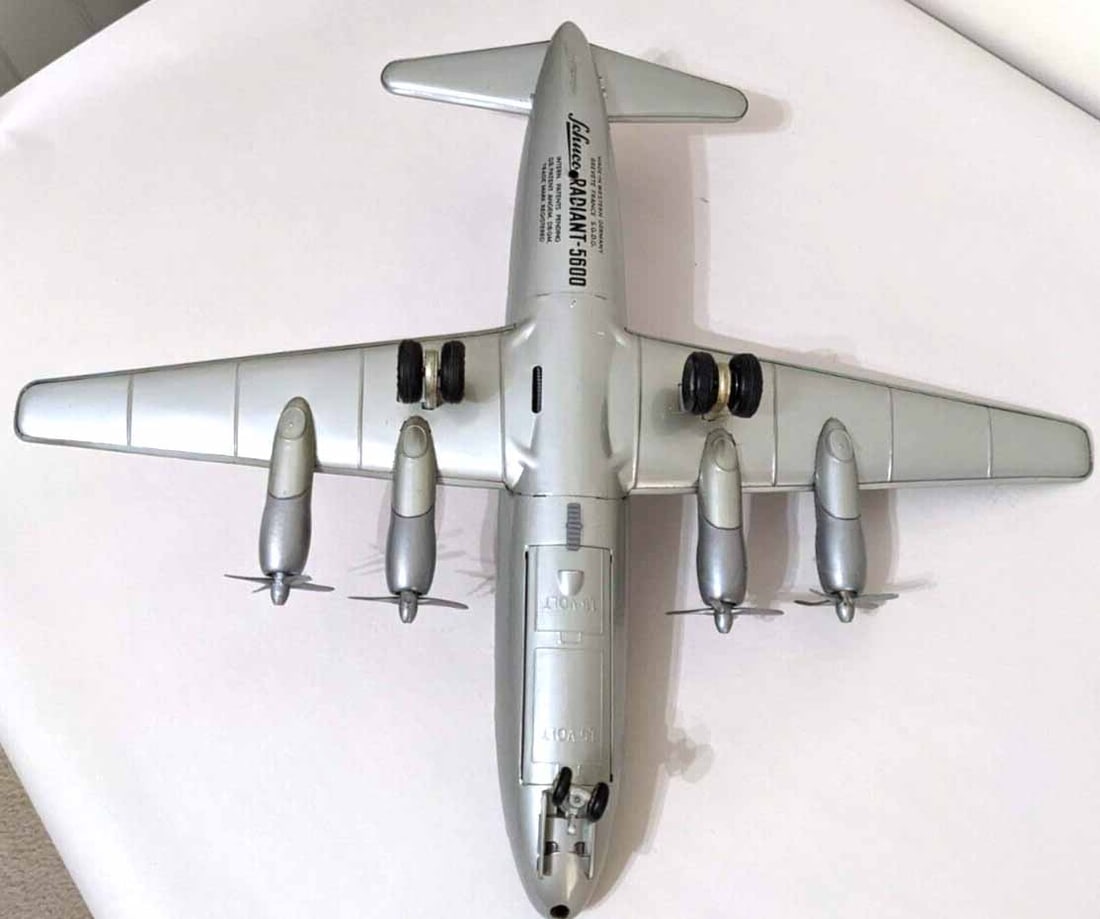 Schuco Radiant 5600 KLM , the very much sought after Vickers Viscount plane type, with complex - 6