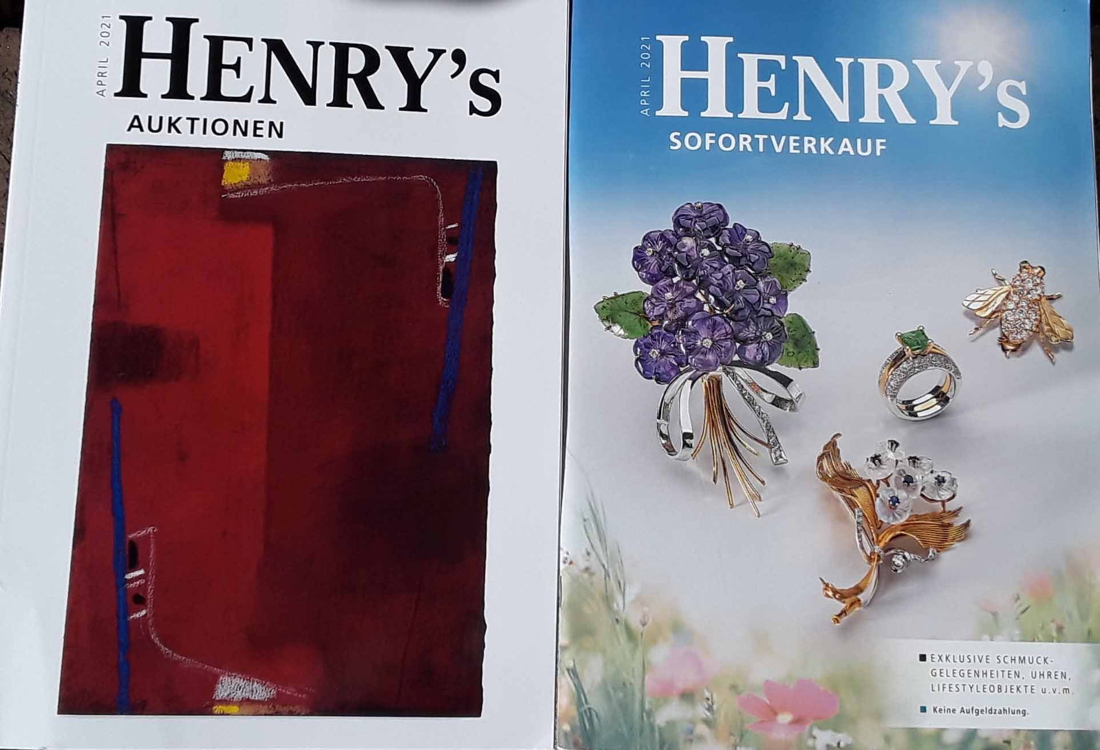 Two auction catalogs. (1 of 1)