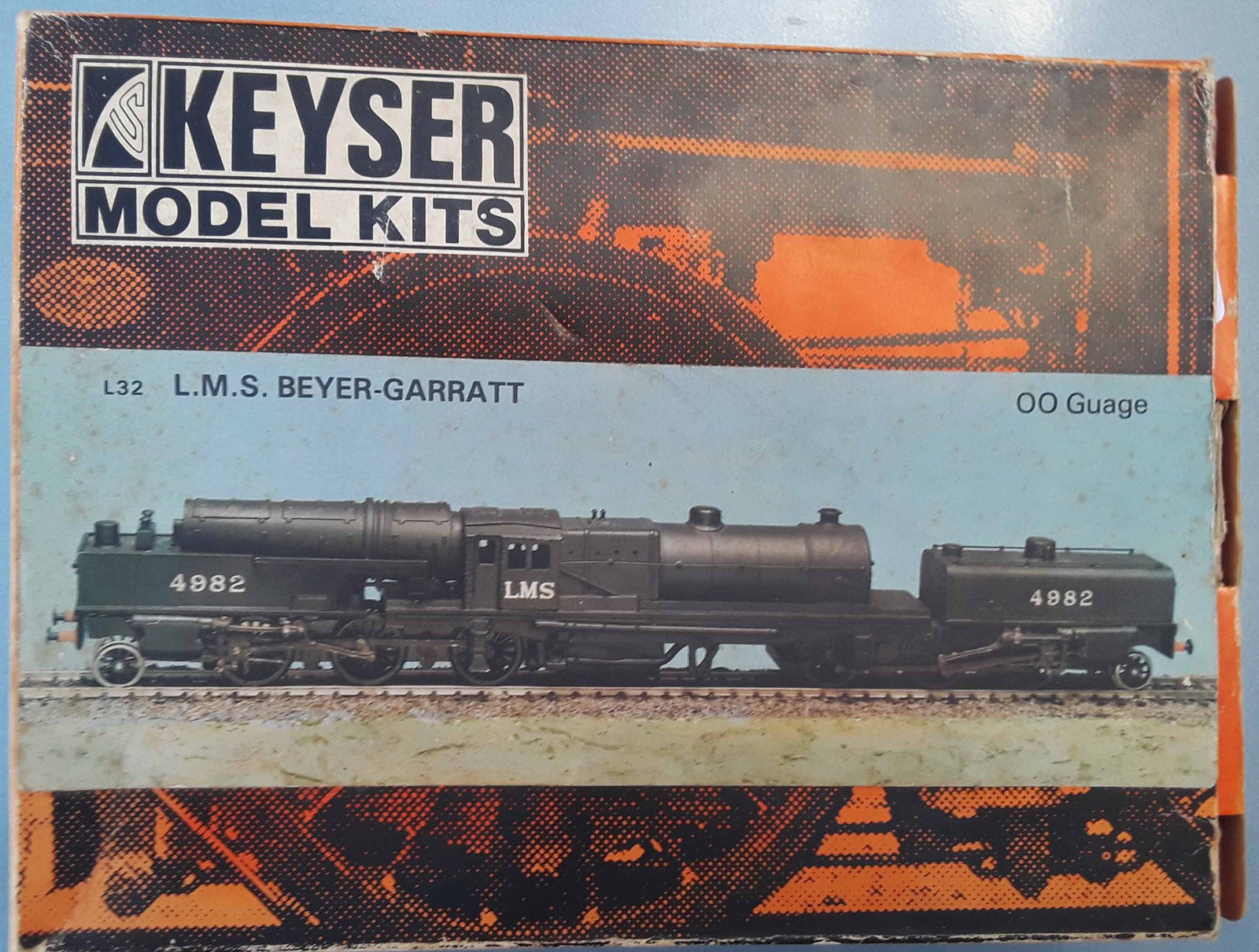Keyser (UK) metal kit for "Beyer - Garratt" UK loco, c10 in c9 box, instructions, motor and Romford: Keyser (UK) metal kit for "Beyer Garratt" UK loco, c10 in c9 box, instructions, motor and Romford wheels included. Reserve: $279.00 Shipping: Domestic: Flat rate of $25.00 to anywhere within the