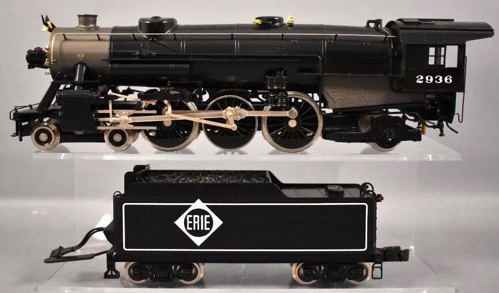 Wlliams O-Scale 4949 Pacific 4-6-2 Steam Locomotive & Tender "Erie".In original box, c10. - 2