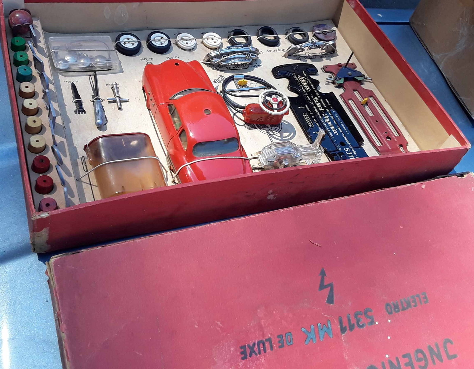 Schuco Ingenico 5311 MK De Luxe set, c9.5 in c8 box. - 2
