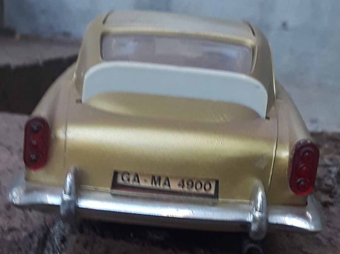 Gama 4900, "FU-JB 007" (Made in Western Germany) James Bond Aston Martin, the much rarer German - 4
