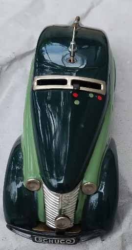 Schuco Radio 5000 reissue (made in Germany), c10, two windup motors, one for "radio" (a music box) - 2