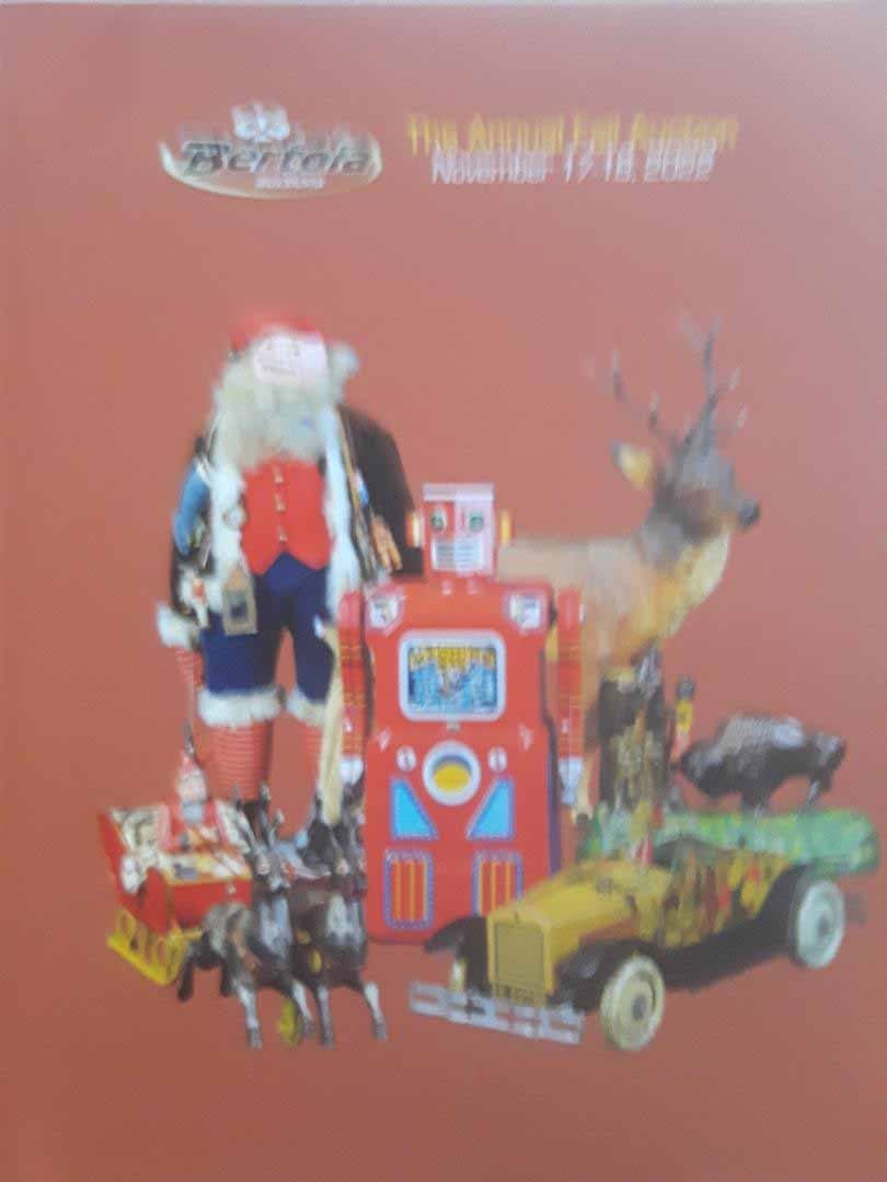 Toy auction catalog.: Toy auction catalog. Reserve: $12.00 Shipping: Domestic: Flat rate of $10.00 to anywhere within the contiguous U.S. International: Foreign shipping rates are determined by destination. International s