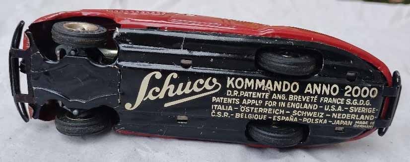 Schuco "Kommando Anno 2000" (made in Germany only 3 years, between 1938 and 1941), c10, the car - 3