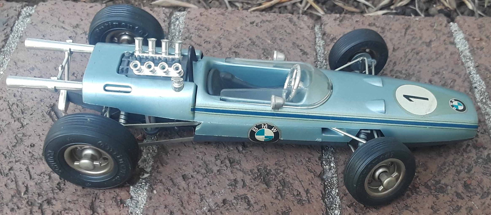 Schuco BMW Formula 1 1960's racecar, c10 . - 2