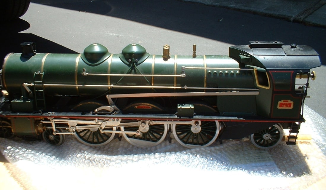 Aster PLM 231 Pacific,gauge 1, live steam version,original wooden crate, c10. - 4