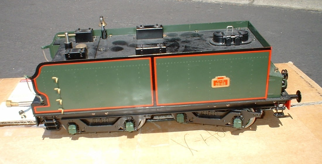 Aster PLM 231 Pacific,gauge 1, live steam version,original wooden crate, c10. - 6