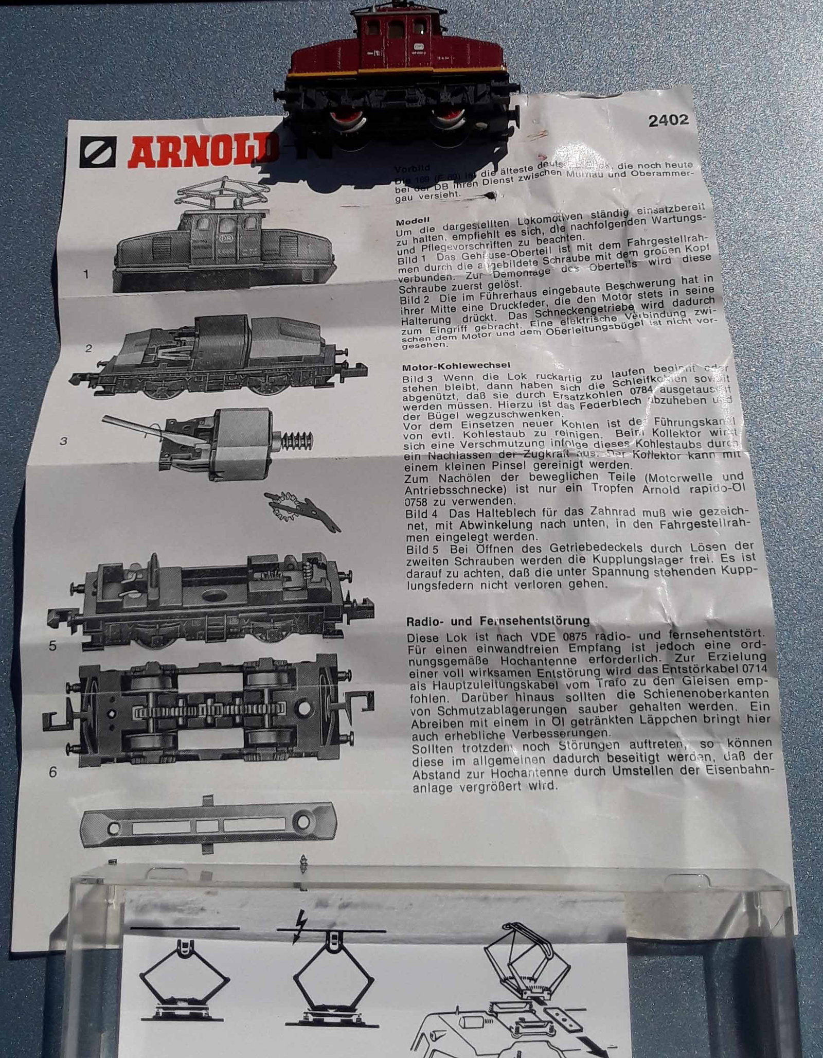 Arnold N scale locomotive, c10.: Arnold N scale locomotive, c10. Reserve: $60.00 Shipping: Domestic: Flat rate of $25.00 to anywhere within the contiguous U.S. International: Flate rate of $42.00 . International shipping may be
