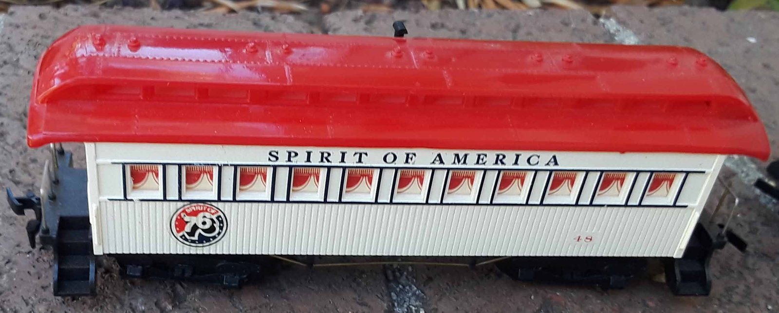 Spirit of '76 train car, HO scale , c10. - 2