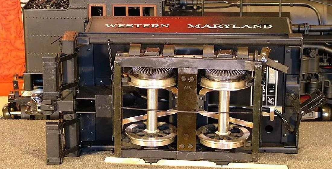 Aster West Maryland Shay, electric version, gauge 1. - 4