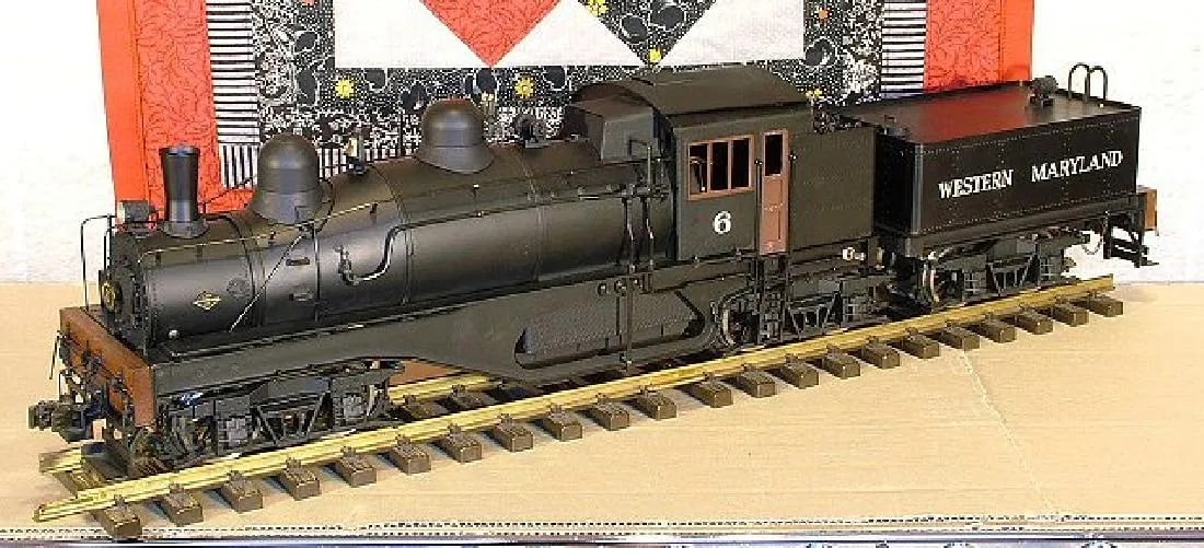 Aster West Maryland Shay, electric version, gauge 1. - 5
