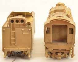 KTM HO scale 2-10-4 brass locomotive, very heavy and powerful, c10. - 7