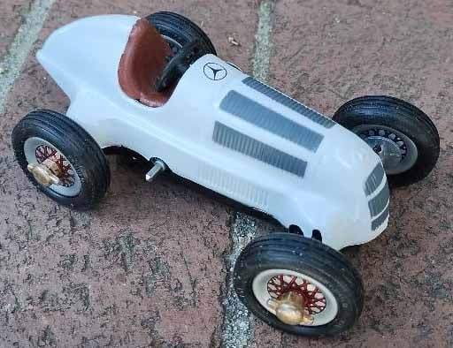 Schuco Sudio 1050 Mercedes Grand Prix racer 1936 , Made in Germany, c10. - 2