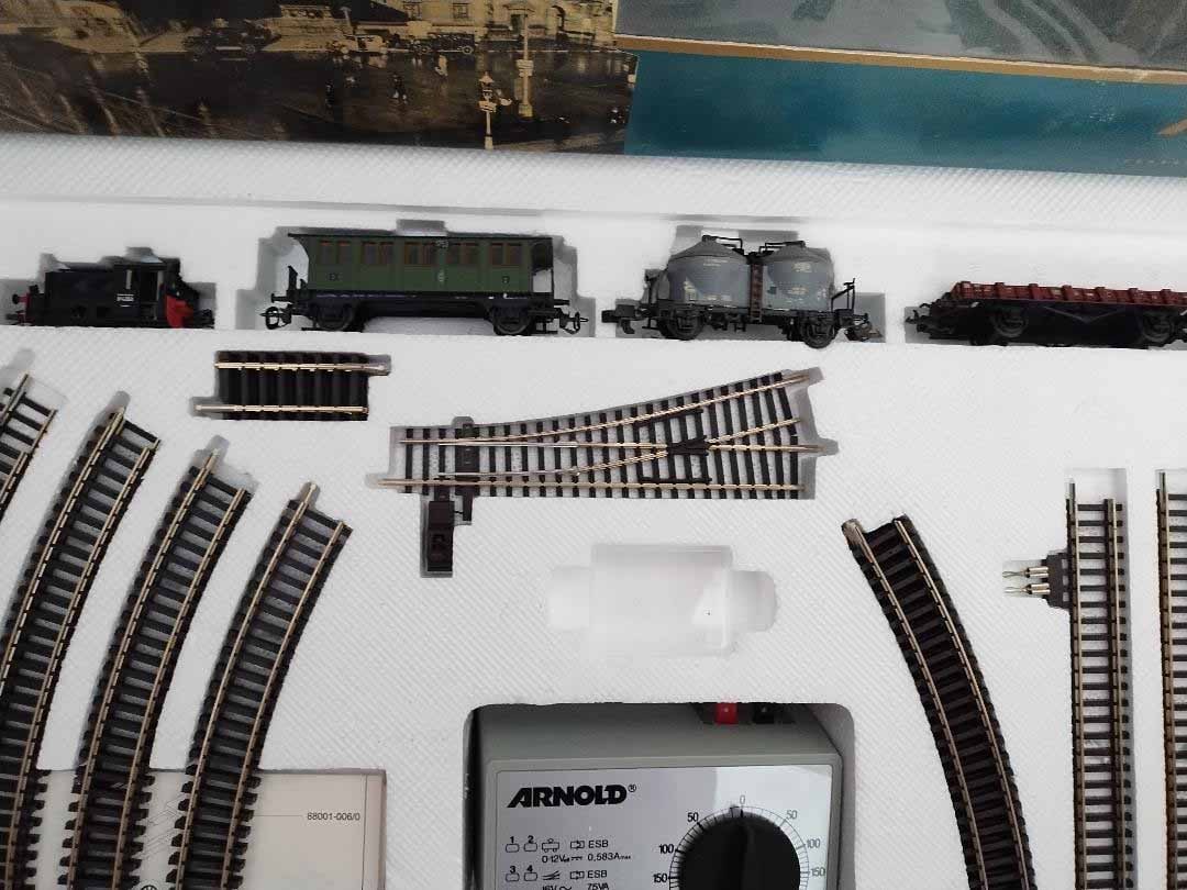 Arnold TT train set no.88801, Made in Germany, extremely rare, the locomotive by itself is 150$ if - 2