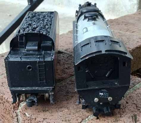 Williams brass Royal Canadian Pacific Hudson locomotive, O-gauge, c10. - 4