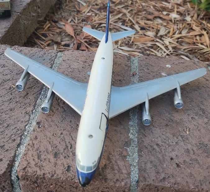 Schuco Boeing 707 windup 1024(made in Germany) , c10 . - 2