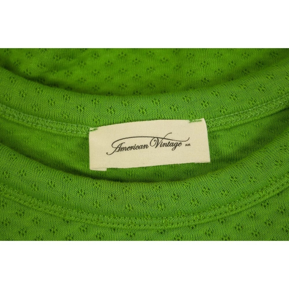 American Vintage Green Sleeveless Top( M/L) Sweat Pants ( S ) Sport Lounge Set - 7