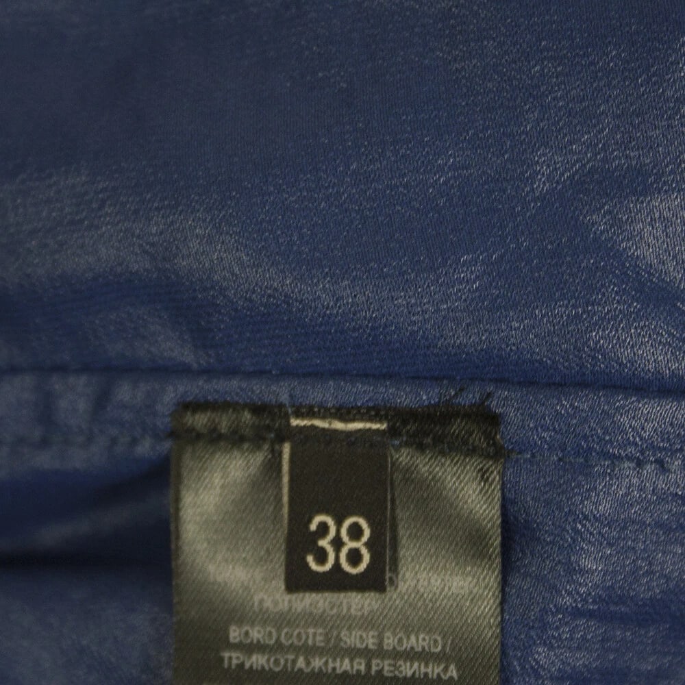 Barbara Bui Blue Polyester Trench One Piece Pull Over Jacket size 38 / S - 5