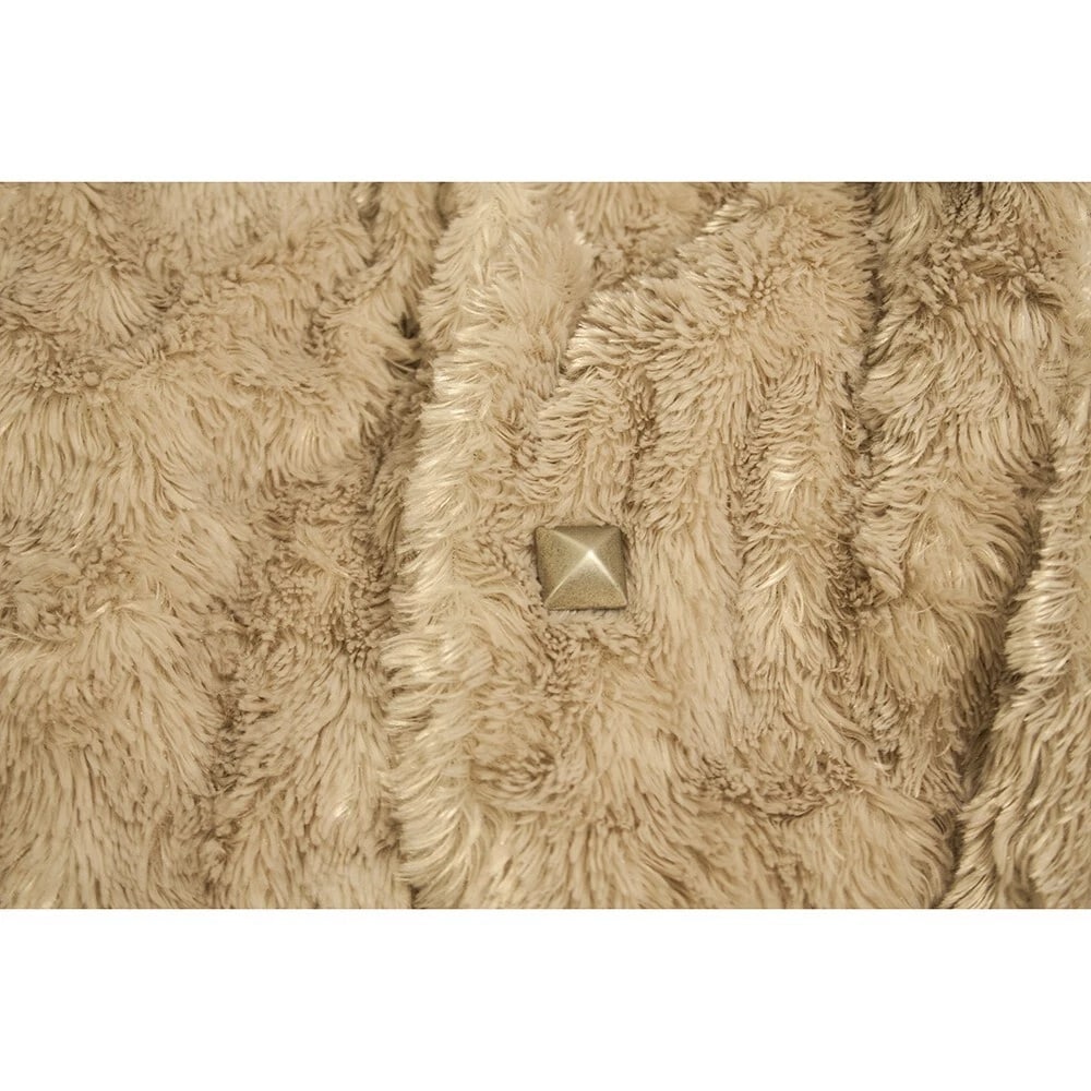Divertimento Beige Button Front Hairy Polyester Long Cardi Cardigan size 2 - 5