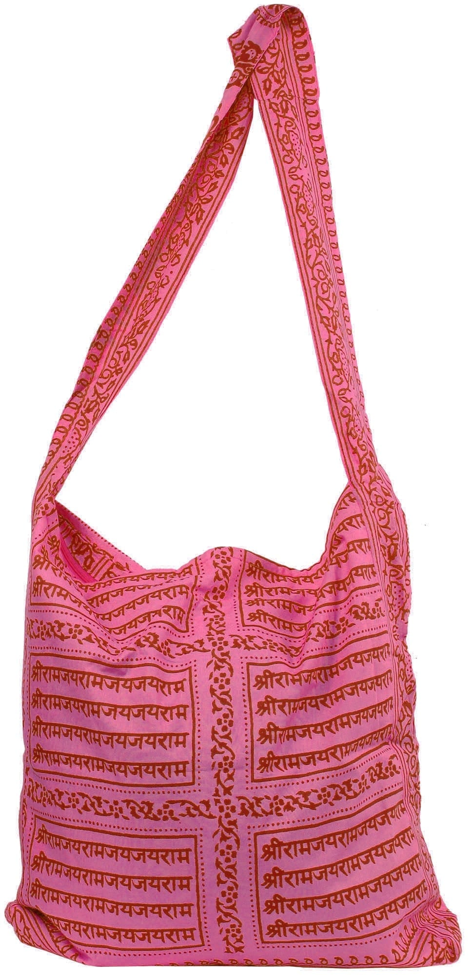 Shoulder Jhola Bag with Sri Ram Nama Mantra (1 of 1)