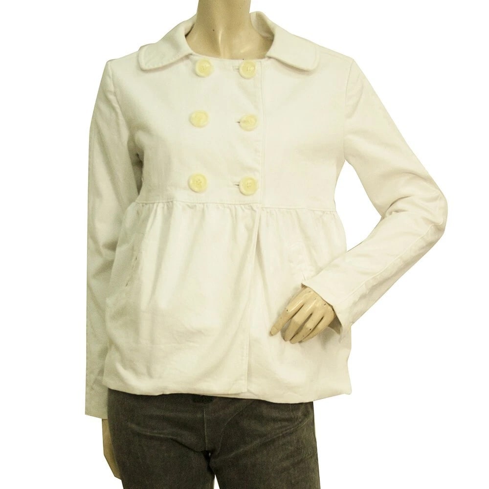 JLO by Jennifer Lopez White Lightweight Cotton Summer Swing Jacket size UK 10: Title:JLO by Jennifer Lopez White Lightweight Cotton Summer Swing Jacket size UK 10 Description:Jil Sander White Wrap Style Lightweight Cotton Summer Jacket size 40 JLO by Jennifer Lopez White