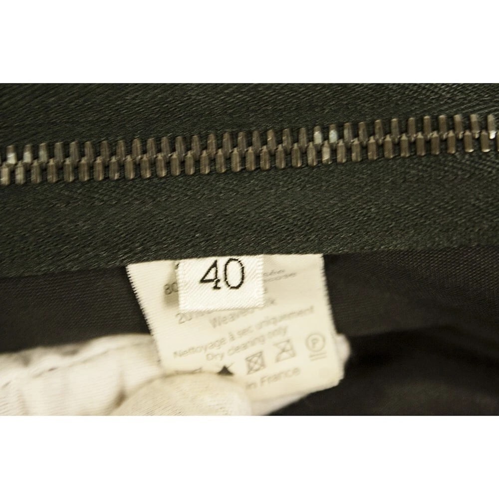 Lanvin Black Velour One Sleeve Cocktail Evening Knee dress size 40 - 4