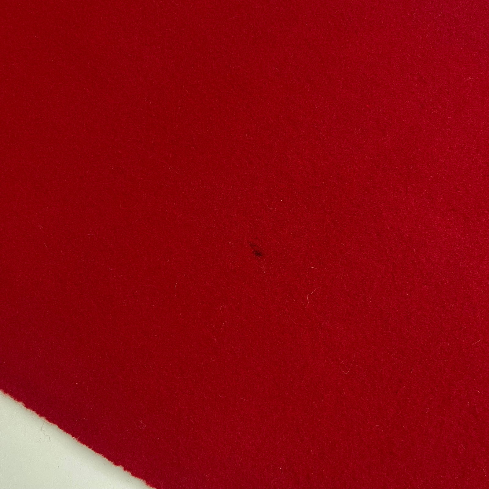 Yves Saint Laurent Red Solid 100% Wool Scarf - 7