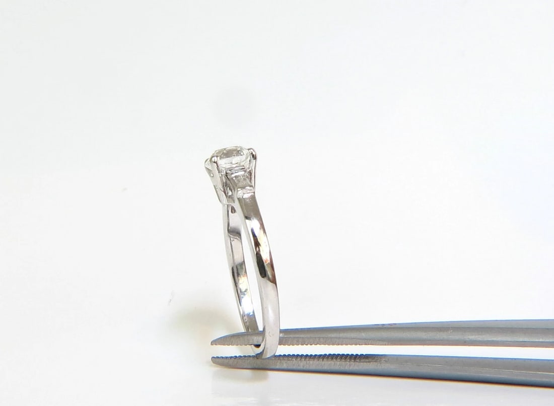 GIA CERTIFIED 1.01CT EUROPEAN CUT NATURAL DIAMOND RING F/VS2 PLATINUM** - 7
