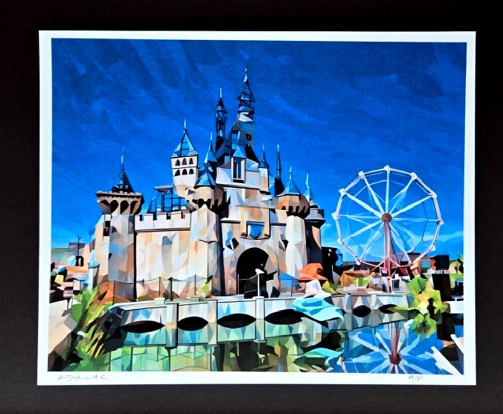 ALEXANDER DULAC | DISMALAND OF BANKSY Hand Signed Authentic Ed of 10 | COA - 3