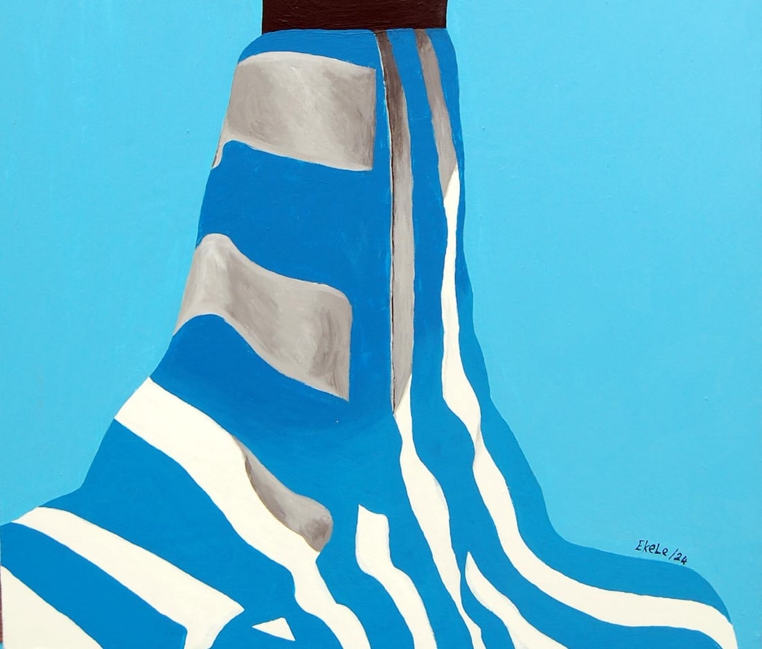 Ekele Francis, Melanin Meditation, 2024 - 2