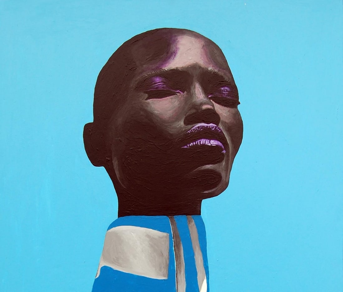 Ekele Francis, Melanin Meditation, 2024 - 5