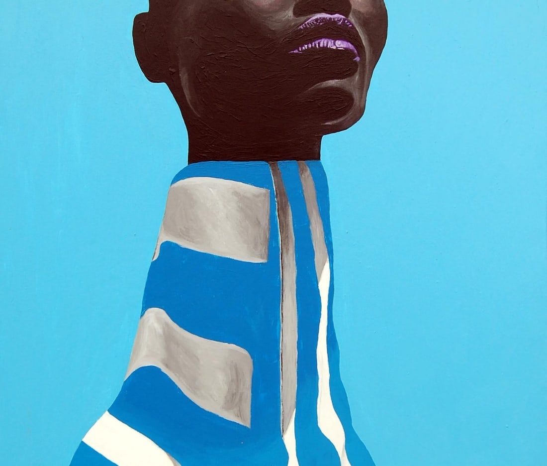 Ekele Francis, Melanin Meditation, 2024 - 6