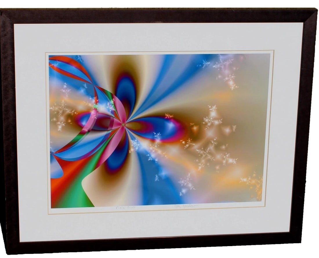 JAY JACOBSON Magical "Pixie Dust" Hand Signed/Titled Print - 2